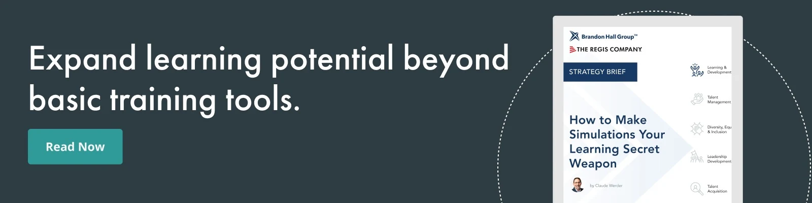 expand learning potential beyond basic training tools CTA