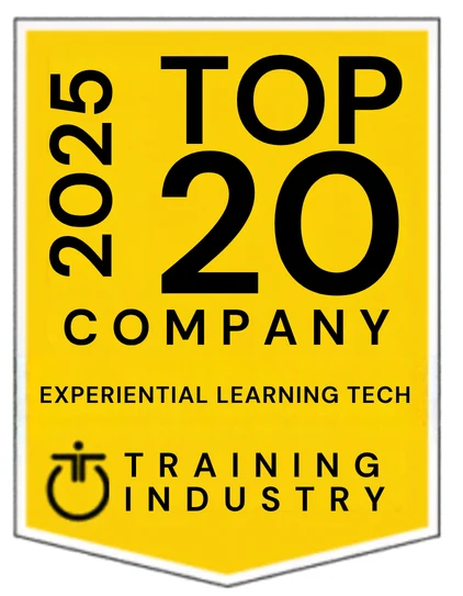 Training Industry Top 20 Experiential Learning Technologies, 2025